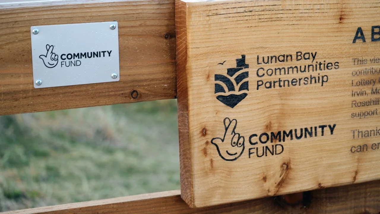 LBCP Viewing Platform was  a National Lottery Community Funded Project